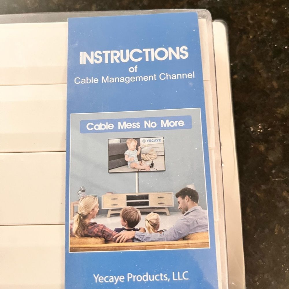 Cable/Wire Management Channel - Picture 1 of 6